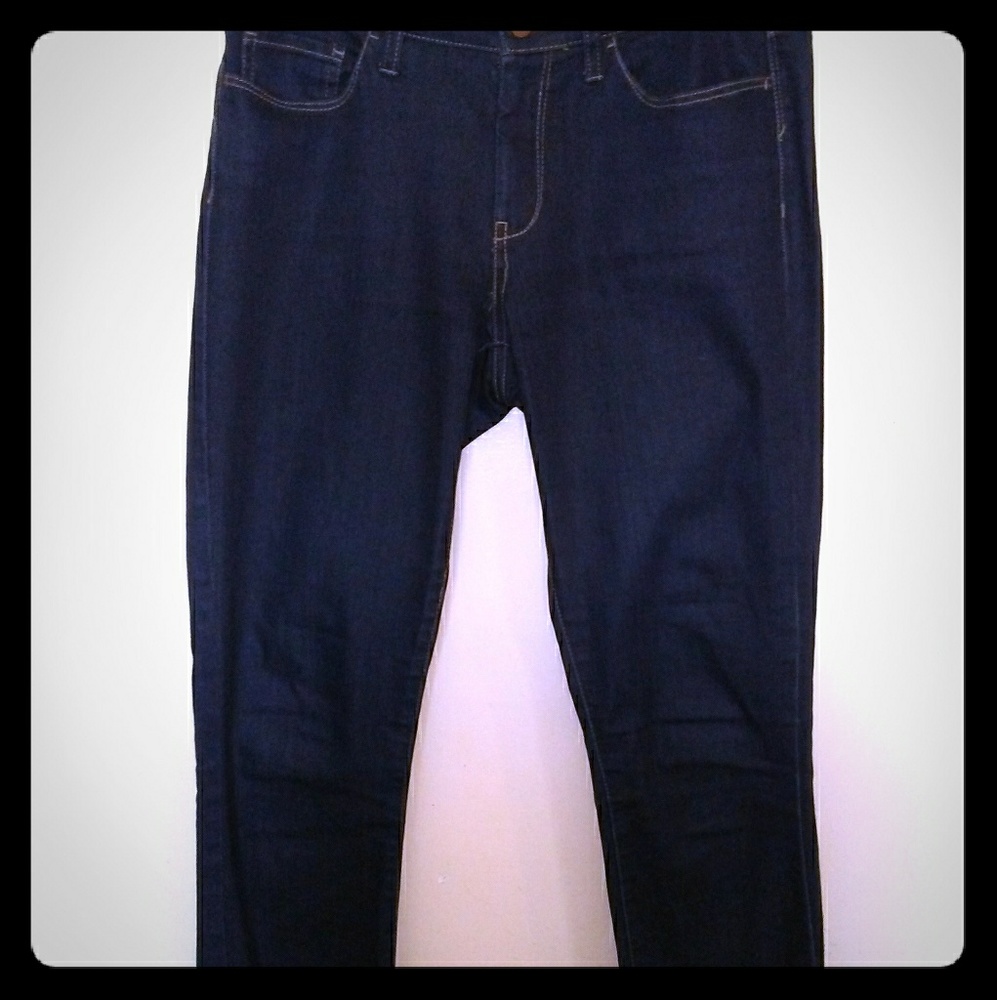 BANANA REPUBLIC DARK BLUE SKINNY JEANS